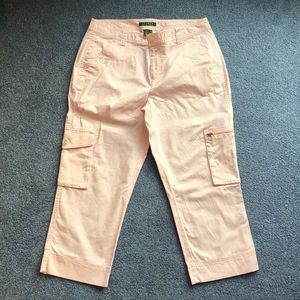 Lauren Ralph Lauren Pink Khakis